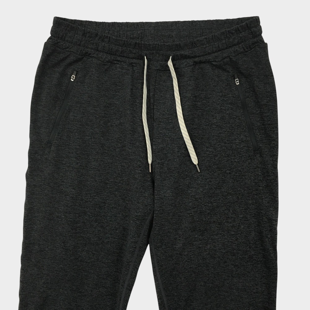 Vuori Ponto Performance Jogger Charcoal Heather Mens Large Athletic Sweatpants